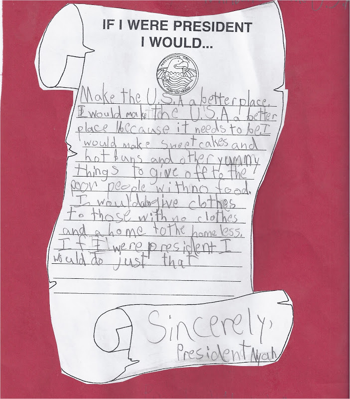 If i were president essay template